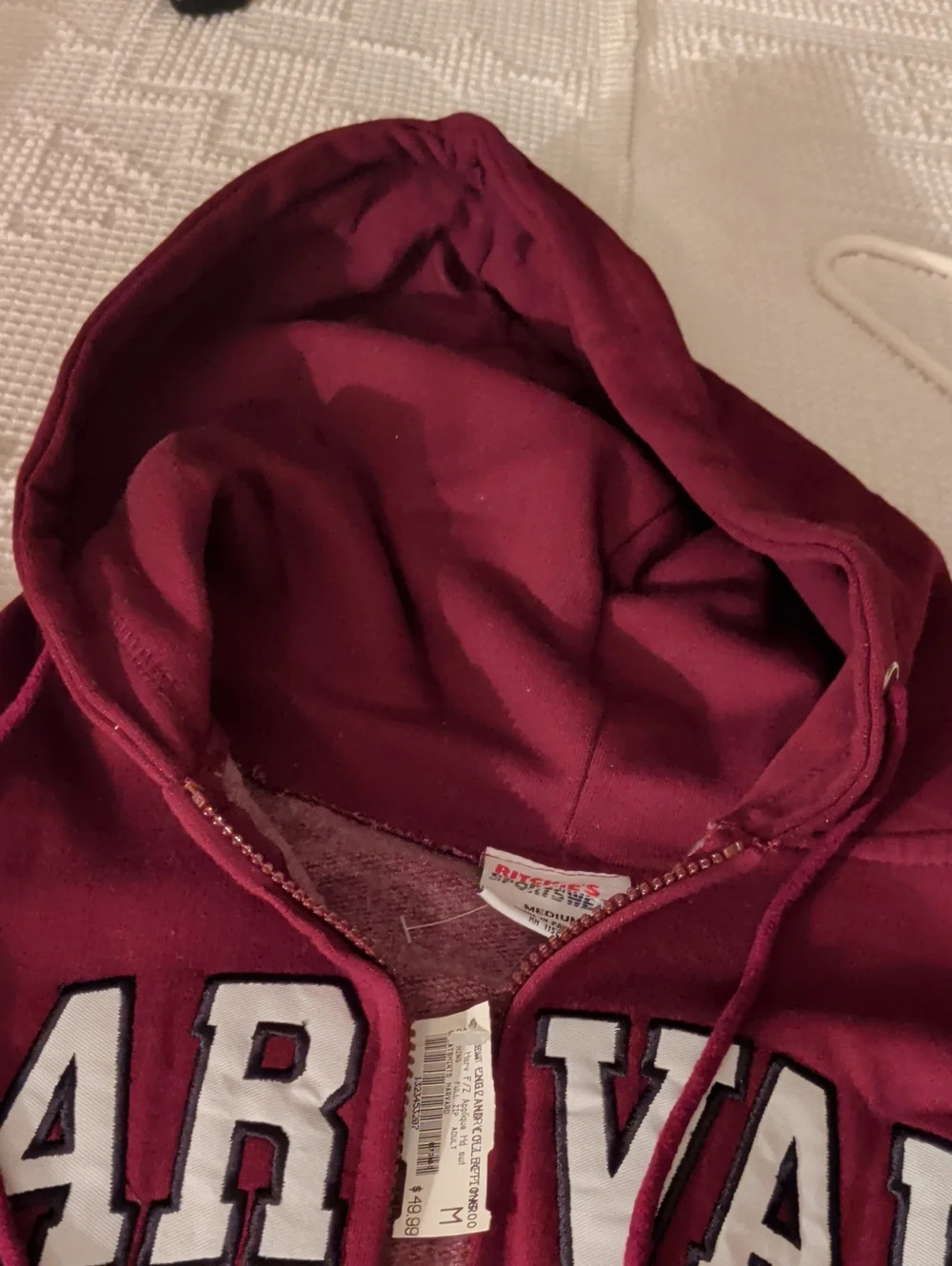 Harvard Combo- Hoodie And Bag